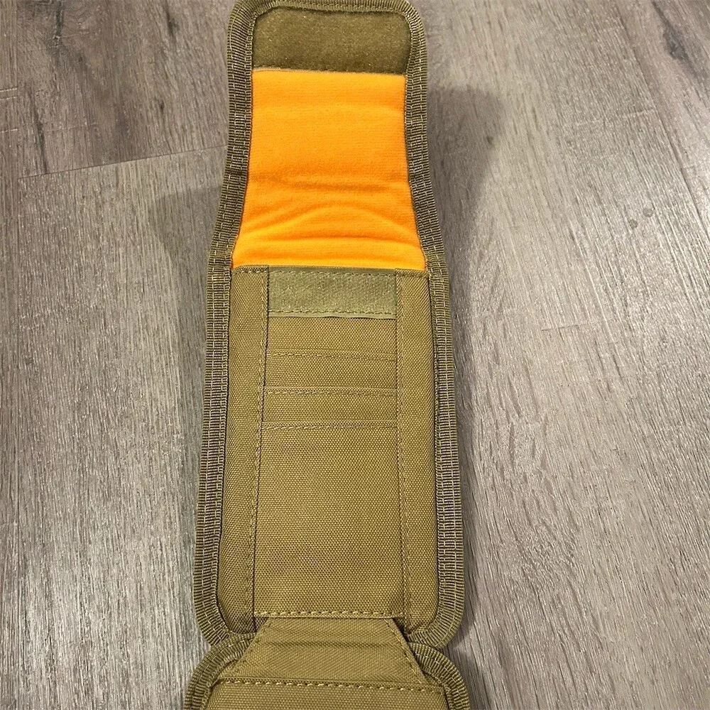 KATOLK Tactical MOLLE Phone Pouch Belt Holster Utility Case Beige Clip